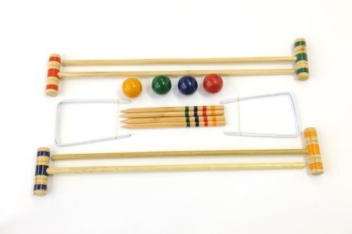 75cm Croquet Set In Canvas Tasche