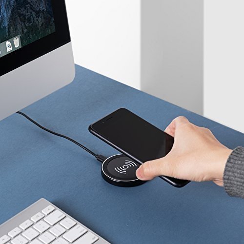 Anker PowerPort Wireless Charger Wireless Ladegerät Induktive Ladestation für iPhone 8/8 Plus, iPh