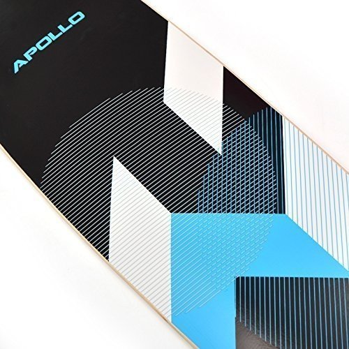 Apollo Longboard Matei Special Edition Komplettboard mit High Speed ABEC Kugellagern inkl. Skate T-T