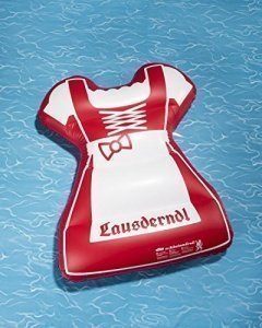 Aufblasbares Schwimmdirndl