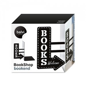 Balvi - Bookshop Metall bookend.