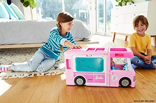 Barbie 3-in-1 Super Abenteuer-Camper mit Zubehör