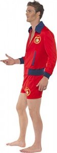Baywatch Rettungsschwimmer Kostüm 2-teilig David Hasselhoff Kostüm