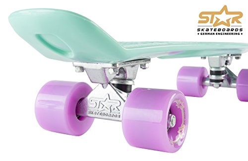 BIKESTAR Retro Cruiser Skateboard