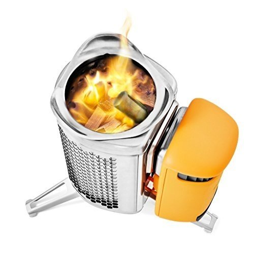 "BioLite" CampStove 2 USB Holz-Kocher mit LED Flexlight