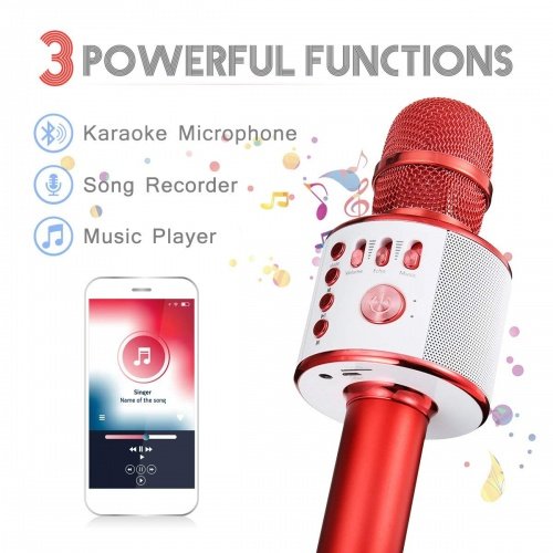 NASUM Bluetooth Karaoke Mikrofon