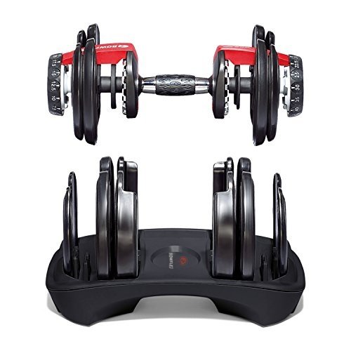 Bowflex Erwachsene Hanteln Selecttech 552i Hantelsystem, schwarz, One size, 100319