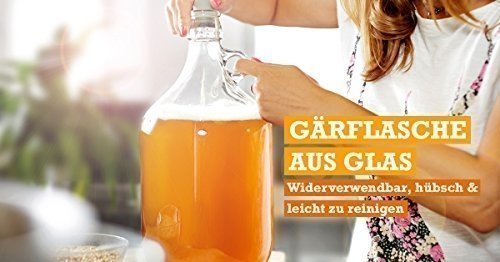 BRAUBOX "HELLES" | Bierbrauset zum Bier selber brauen in Deiner Küche | Frische Zutaten, keine Extr