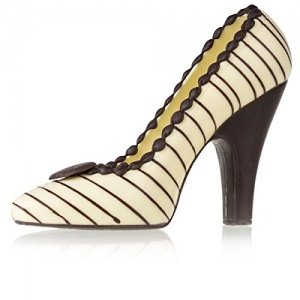 Choco High Heel - White - Schokoladenschuh