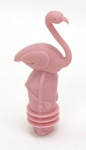 CKB Ltd® Set of 2 Pink Flamingo Wine Bottle Stoppers Weinflaschenverschluss und Flaschenverschluß 