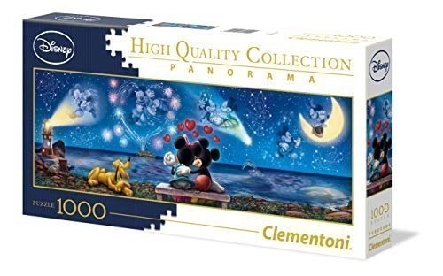 Clementoni Mickey und Minnie Puzzle Panorama