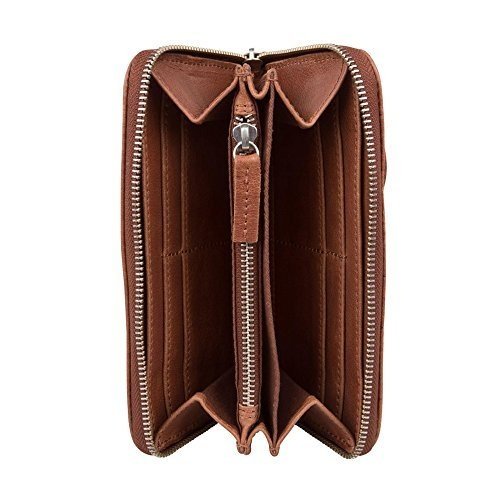 COWBOYSBAG Damen Portemonnaie Purse Longburn Cognac 1948