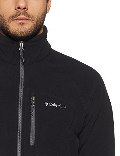 Columbia Fleecejacke Fast Trek II Full Zip Herren Full Zip Fleece, Schwarz (Grau), L, AM3041