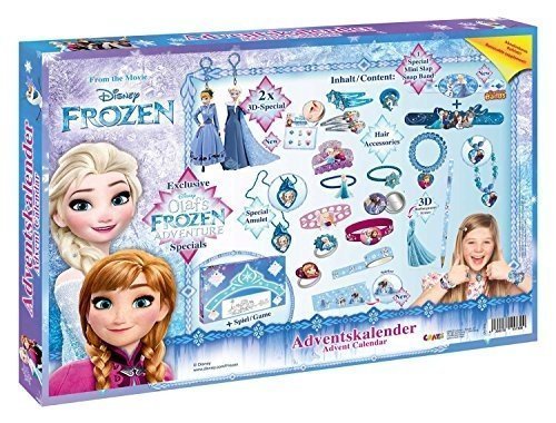 Craze Adventskalender Disney Frozen, Mehrfarbig