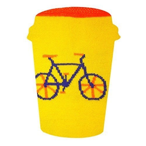 CUP OF SOX - Bikes / Fahrrad / Hipster - Socken in der Tasse - Herren und Damen Geschenksocken Freiz