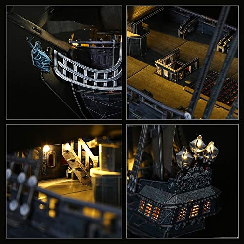 CubicFun 3D Puzzle Black Pearl Modellschiff