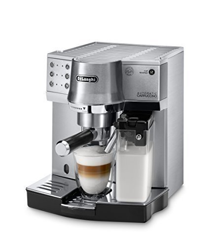 DeLonghi EC 860.M Espresso-Siebträgermaschine (1450 Watt) silber