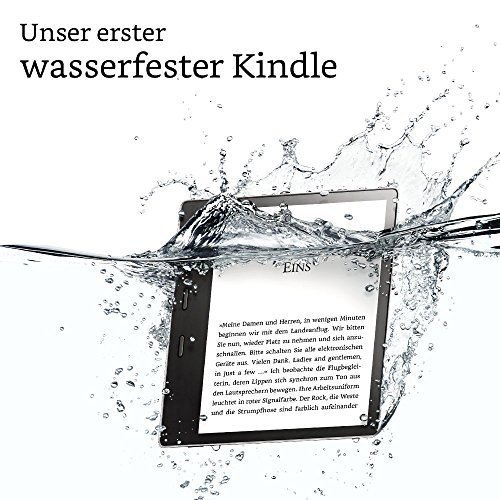 Der neue Kindle Oasis eReader, wasserfest, hochauflösendes 7 Zoll-Display (300 ppi), integriertes A