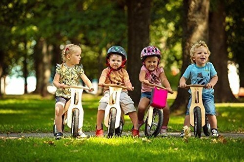 DIPDAP Laufrad aus Holz, Kinderlaufrad, runbike