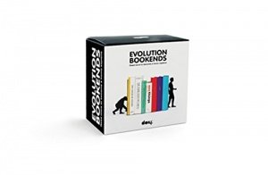 Doiy DYBOOKEBK Buchstützen Evolution Bookends, 1-er Set, 17,5 x 11 x 0,3 cm, Metall, schwarz