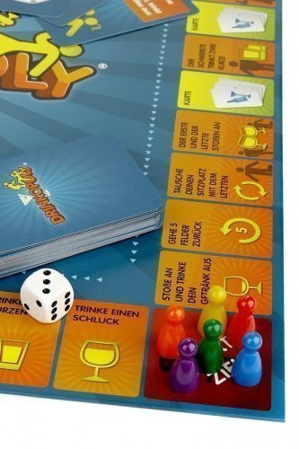 Drinkopoly - Gesellschaftsspiel mit verschiedensten Trinkaufgaben