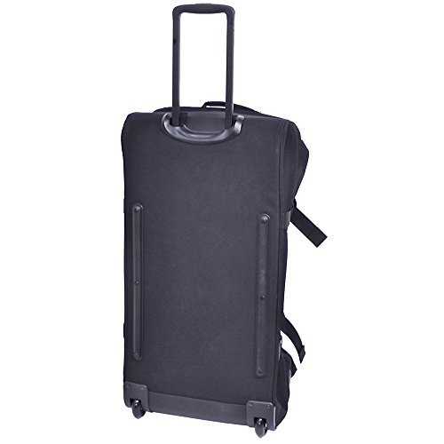 EASTPAK Tranverz L Rollkoffer, 79 cm  Schwarz Denim 121L