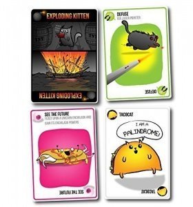 Exploding Kittens: A Card Game About Kittens and Explosions and Sometimes Goats