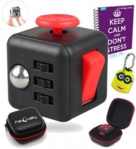 FabQuality Fidget Cube Magicfly Angst Aufmerksamkeit Spielzeug mit Bonus bei eBook enthalten (Englis