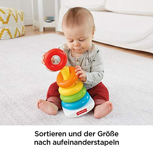 Fisher-Price Farbring Pyramide bunter Stapelturm