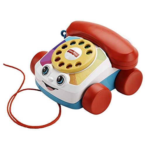 Fisher-Price Plappertelefon Motorikspielzeug mit Geräuschen