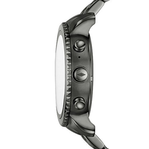 Fossil Herren Smartwatch Q Explorist 3. Generation - Edelstahl - Grau / Eindrucksvolle Smartwatch mi