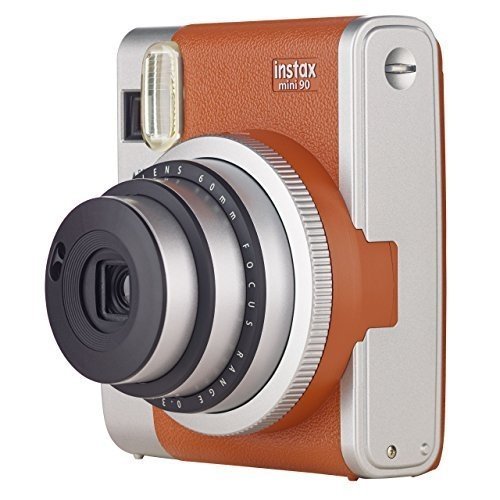 Fujifilm Instax Mini 90 Neo Classic Kamera Braun