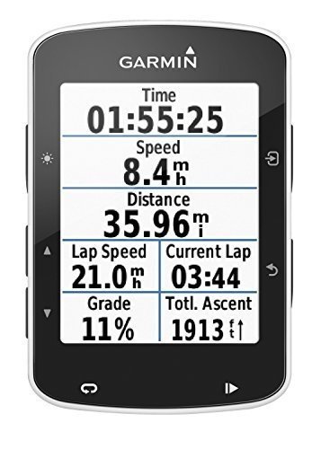 Garmin Edge 520 GPS-Fahrradcomputer, Performance- und Trainingsanalyse, Strava Live Segmente, 2,3 Zo