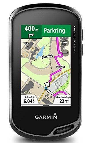 Garmin Oregon 750 GPS-Handgerät mit Autofokus-Kamera, wiederaufladbarem Akku-Pack, Aktivitätsprofi