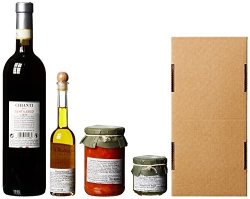 Geschenkset Tavola Italiano Piemonteser Feinkost und Chianti