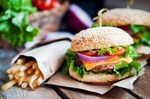 GOURMEO Premium Burgerpresse   30 Blatt Antihaftpapier aus Aluguss mit Antihaftbeschichtung | mit 2 
