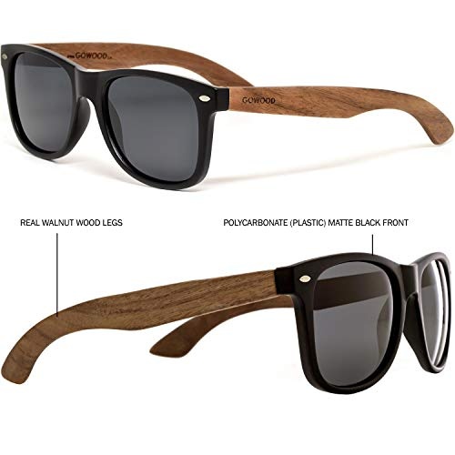 GOWOOD Sonnenbrille Walnuss