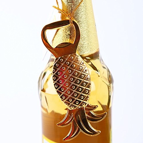 Goldene Ananas Flaschenöffner