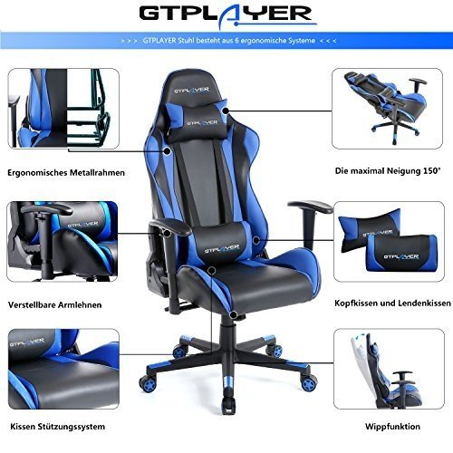 GTPLAYER Gaming Stuhl