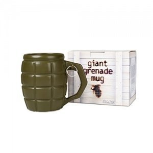 Hand-Granaten Tasse groß XXL-Design Hand-Granate Gag 790 ml