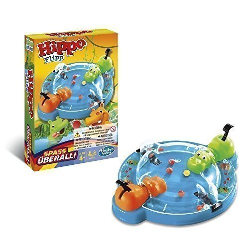 Hasbro Spiele Hippo Flipp Kompakt