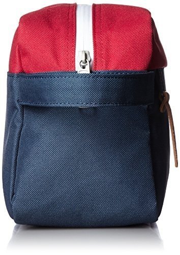 Herschel Chapter Travel Kit Kulturtasche, Navy/Rot