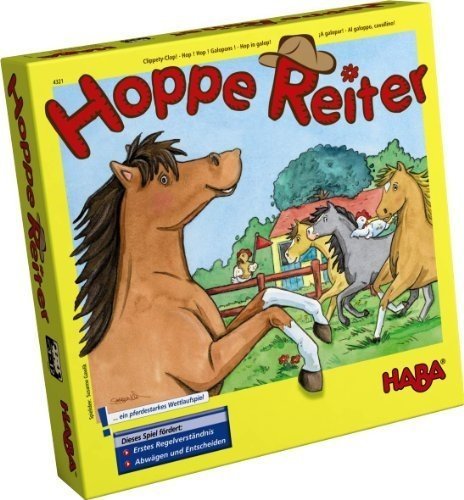 Hoppe Reiter Pferdestarkes Wettlaufspiel