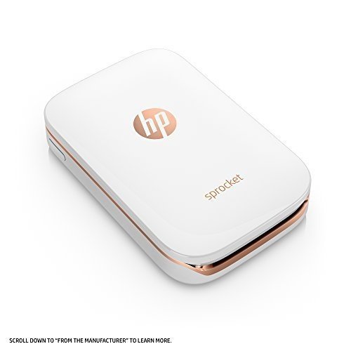 HP Sprocket Mobiler Fotodrucker inklusive 10 Seiten Fotopapier