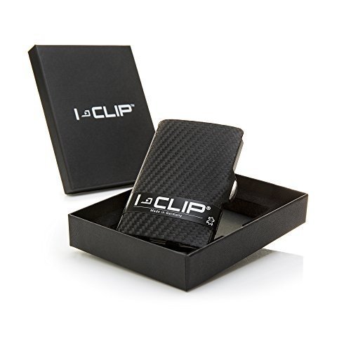 I-CLIP Geldbörse Robutense Carbon