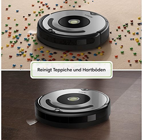 iRobot Roomba 615 Saugroboter (hohe Reinigungsleistung, für alle Böden, geeignet bei Tierhaaren) g