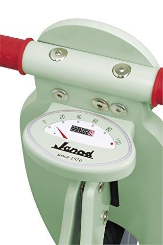 Janod J03243 - Laufrad Holz Groß Scooter, mint