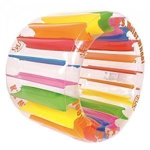 Jilong Kid-Ster Water Wheel - transparentes Wasser Laufrad im Regenbogen-Design Ø 125 cm