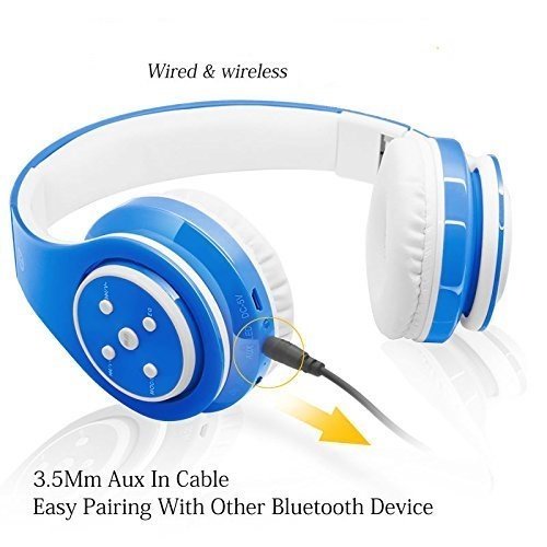 Kabellose Bluetooth Kopfhörer für Kinder Jugendliche ab 5 Kabelloser Kopfhörer over Ear mit Lauts