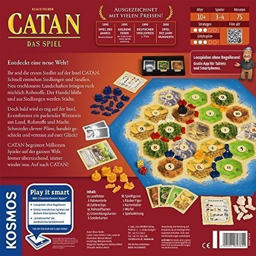 Kosmos Catan - Das Spiel, Neue Edition, Strategiespiel